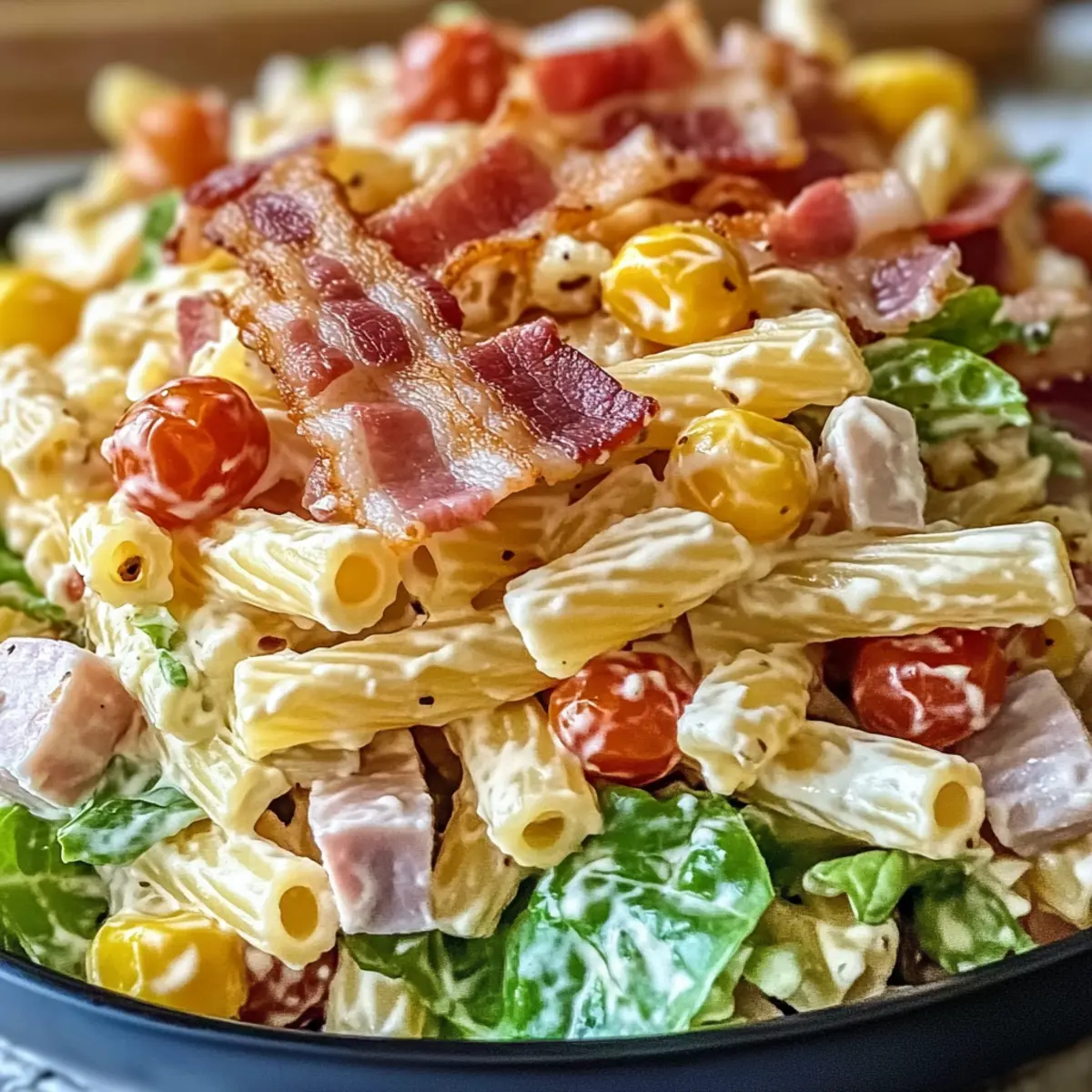 Club-Sandwich-Nudelsalat für echte Genussmomente