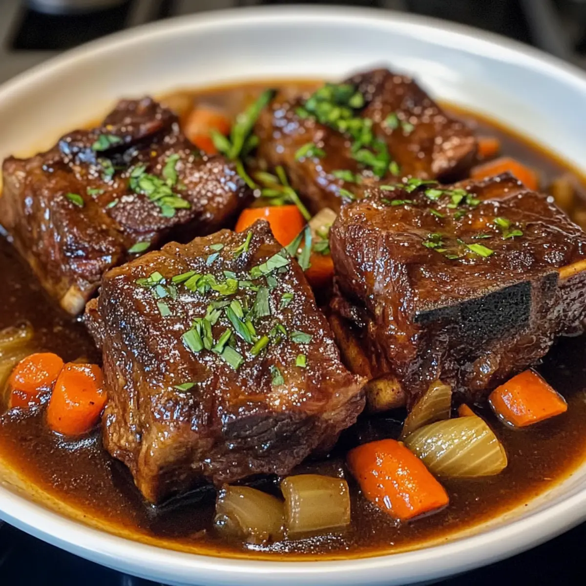 Rinder-Rippchen mit Rioja: Zart und Aromatisch