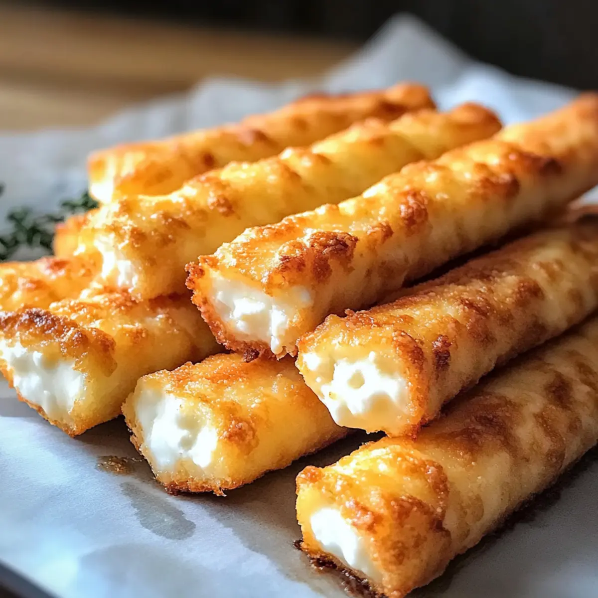 Hüttenkäse Käsestangen - Einfach und Gesund genießen