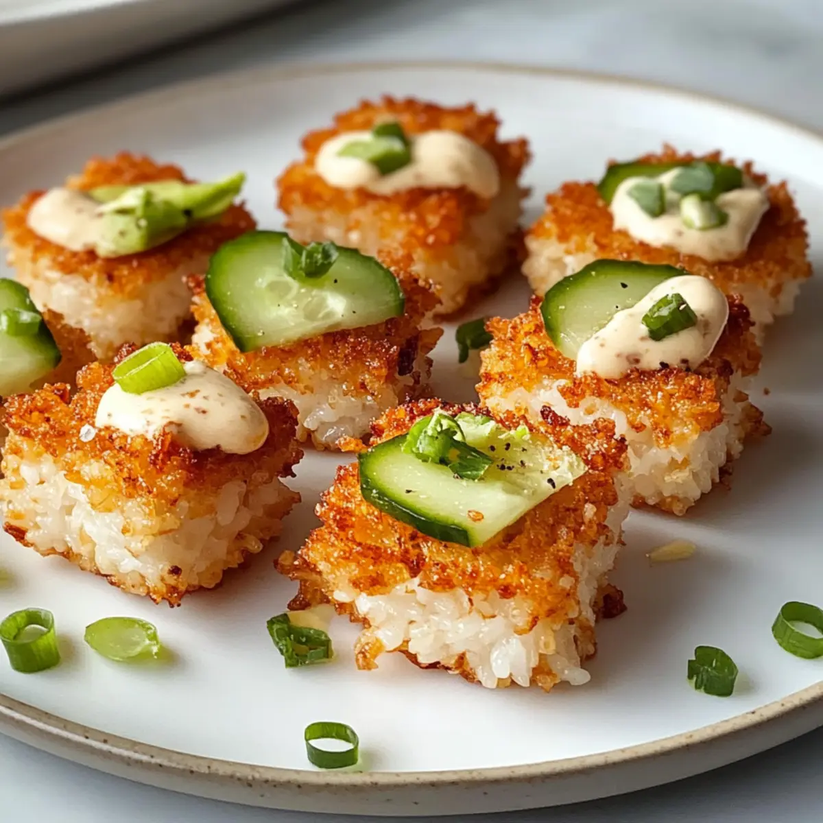 Crispy Rice Bites – Knusprige Reisbällchen für jeden Snack