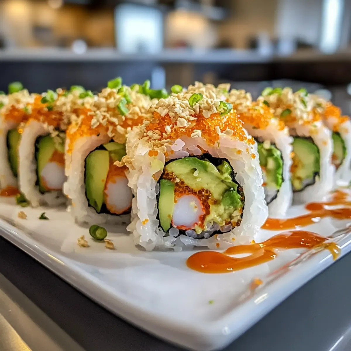 Drachenrollen: Einfache Sushi für Zuhause