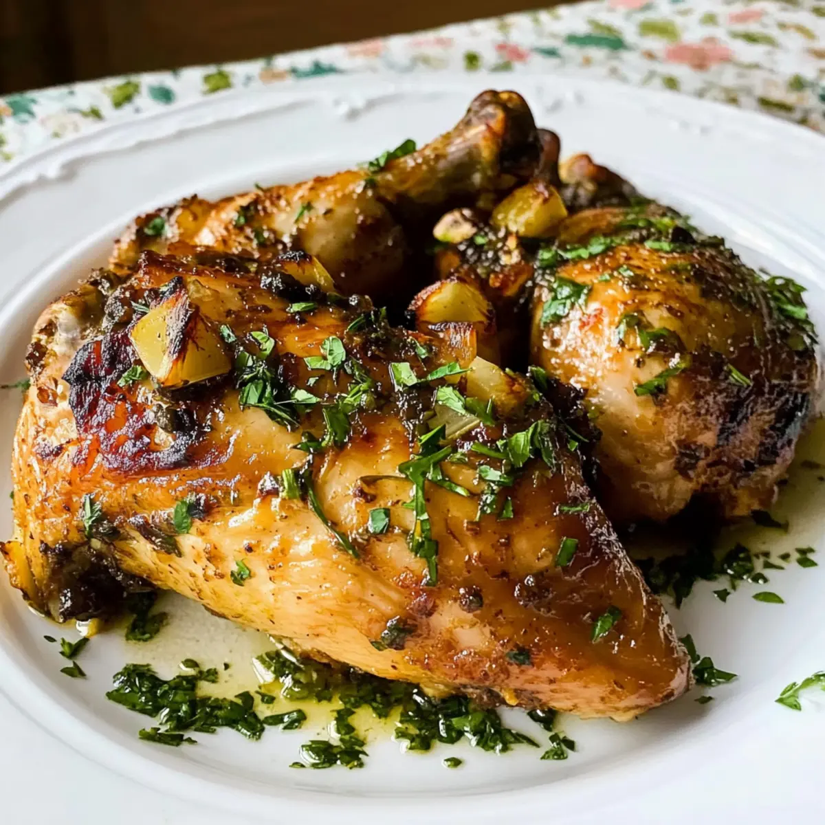 Einfache portugiesische Hähnchen für jeden Tag