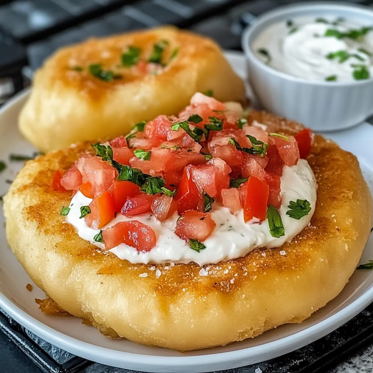 Heißluftfritteuse Langos – Knusprig und Lecker