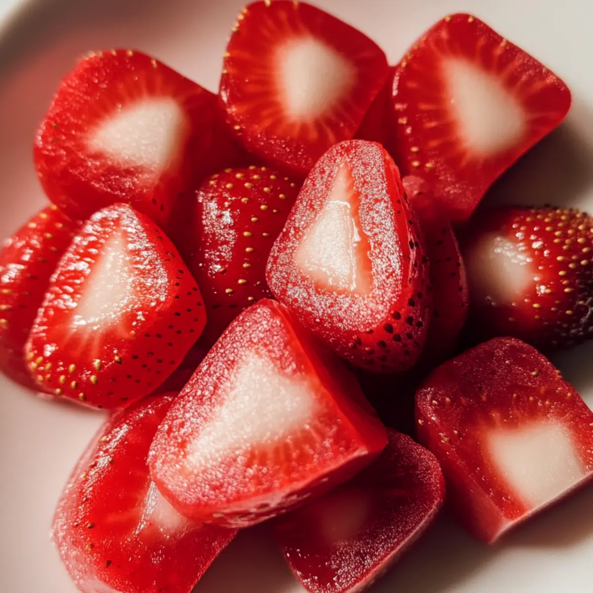 Hausgemachte Erdbeer-Gummis in Minuten selbstgemacht
