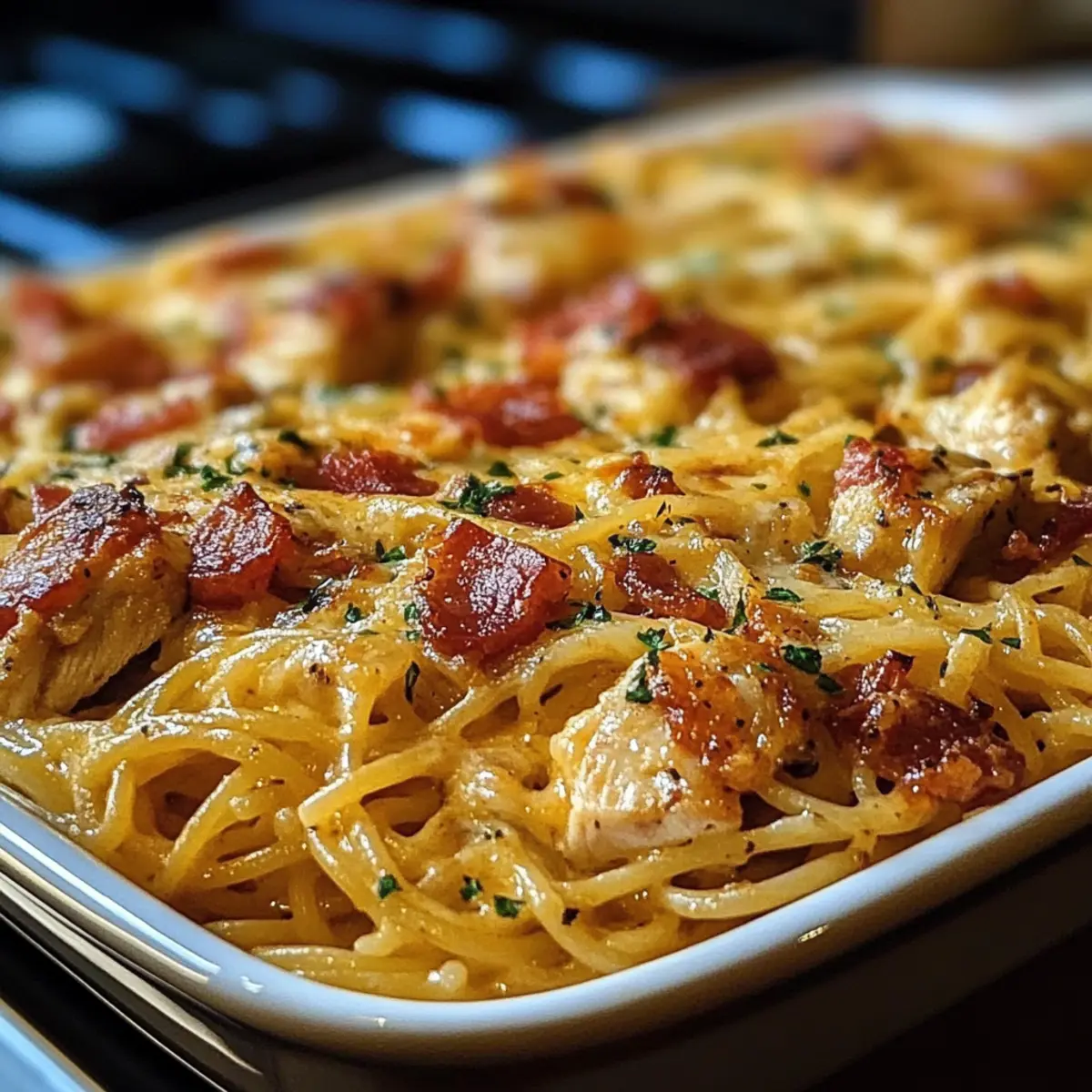 Monterey Hühnchen Spaghetti für die ganze Familie