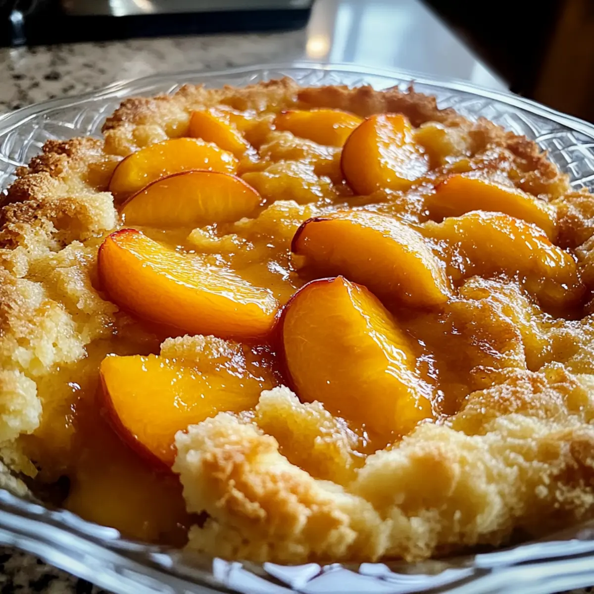 Pfirsich-Cobbler – Der perfekte Sommertraum