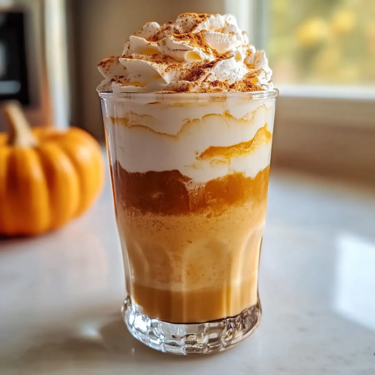 Kürbis Chai Eiskaffee für den perfekten Herbstgenuss