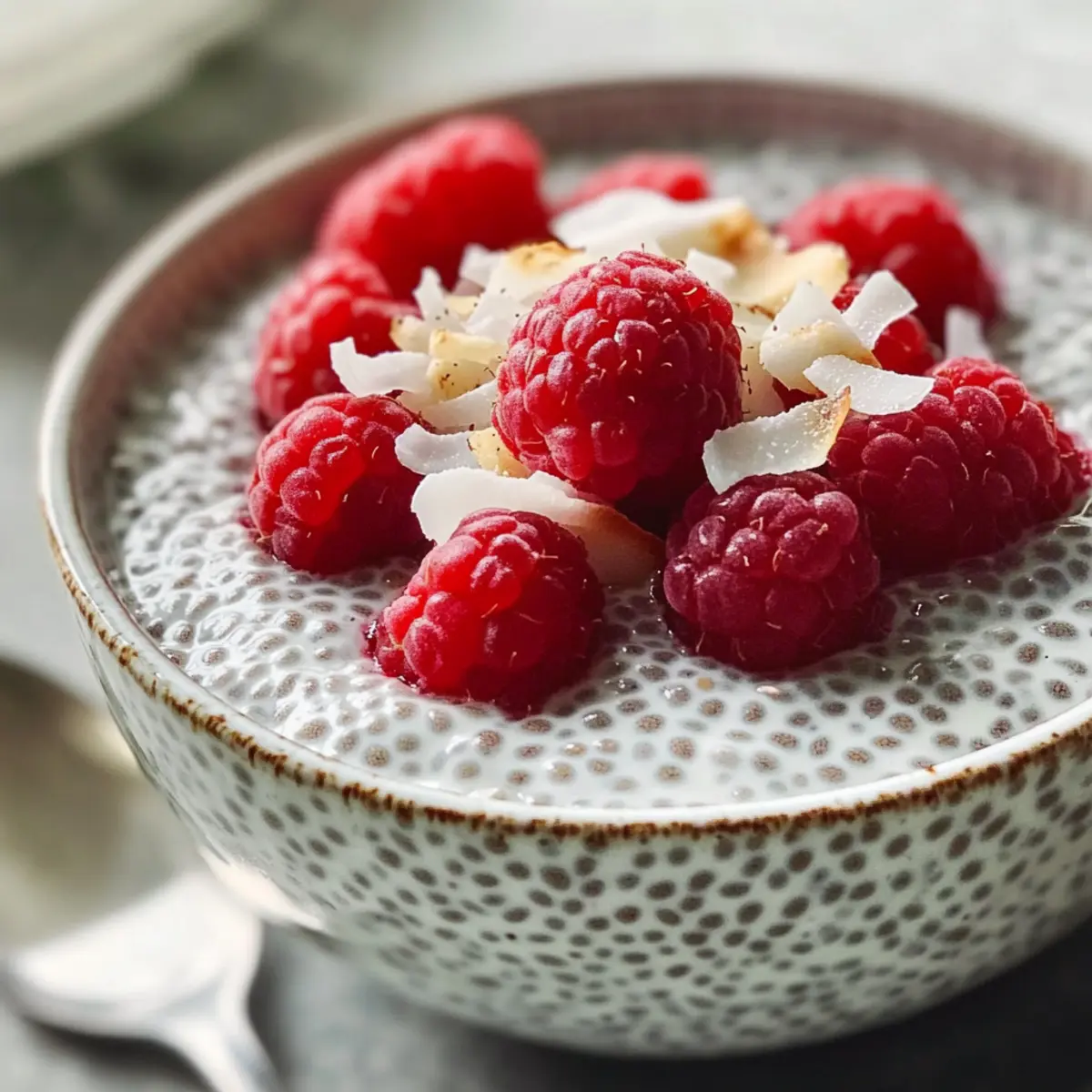 Himbeer-Chia-Pudding ganz einfach zubereiten