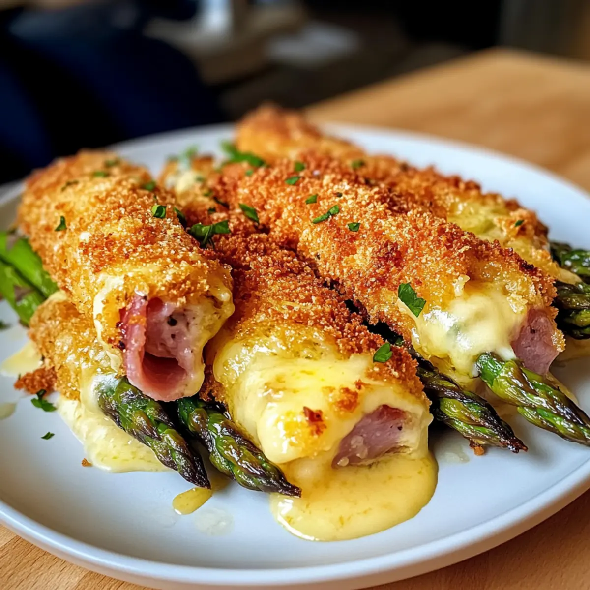 Spargel Cordon Bleu schnell und einfach zubereitet