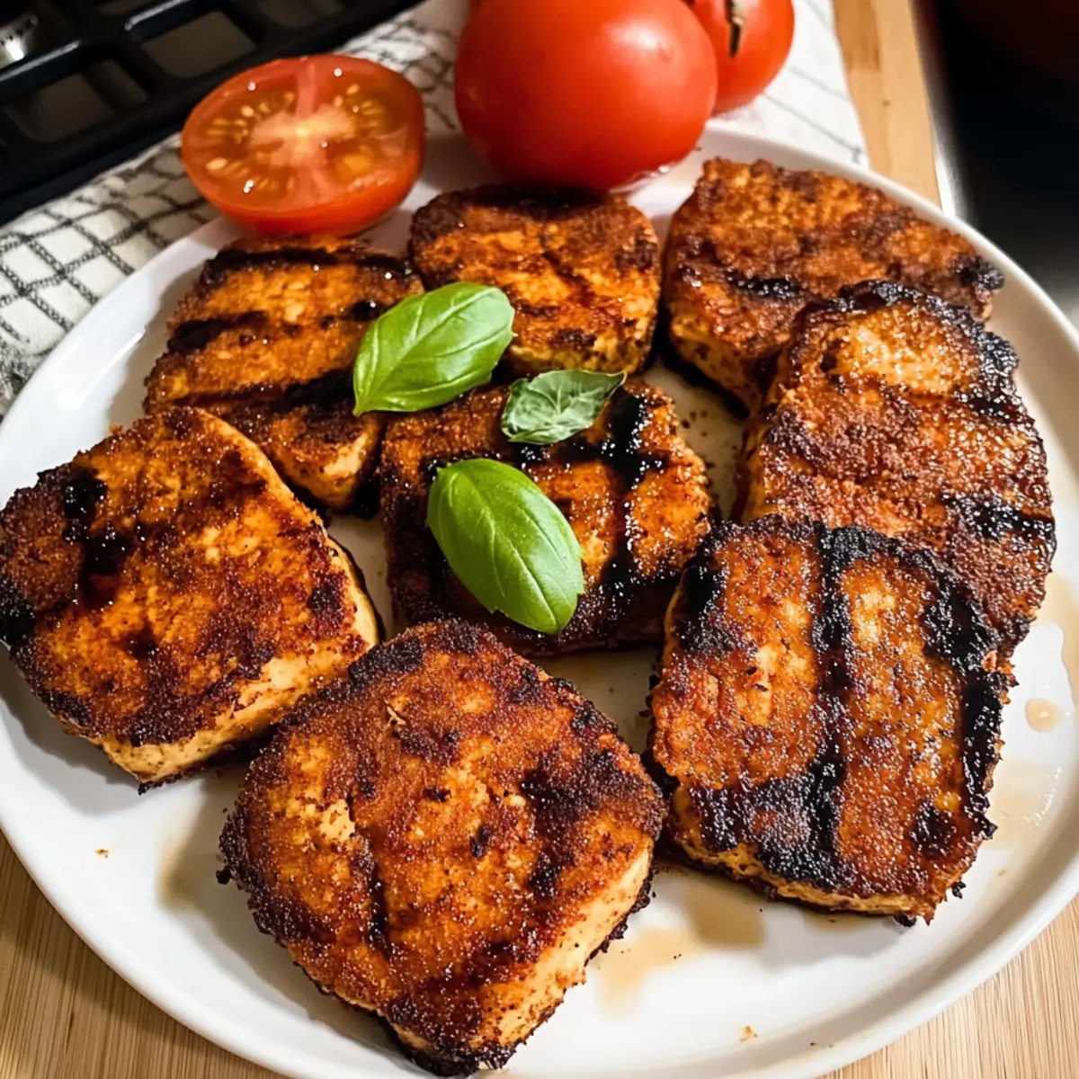 Balsamico-Tomaten-Tofu-Schnitzel für knusprigen Genuss