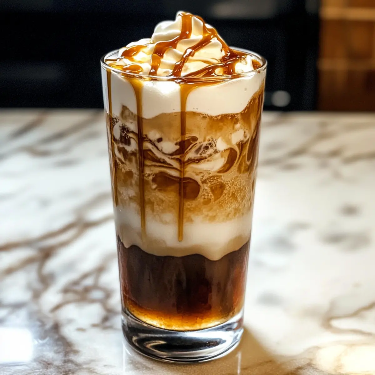Butterscotch Glück schmutzige Limonade einfach genießen