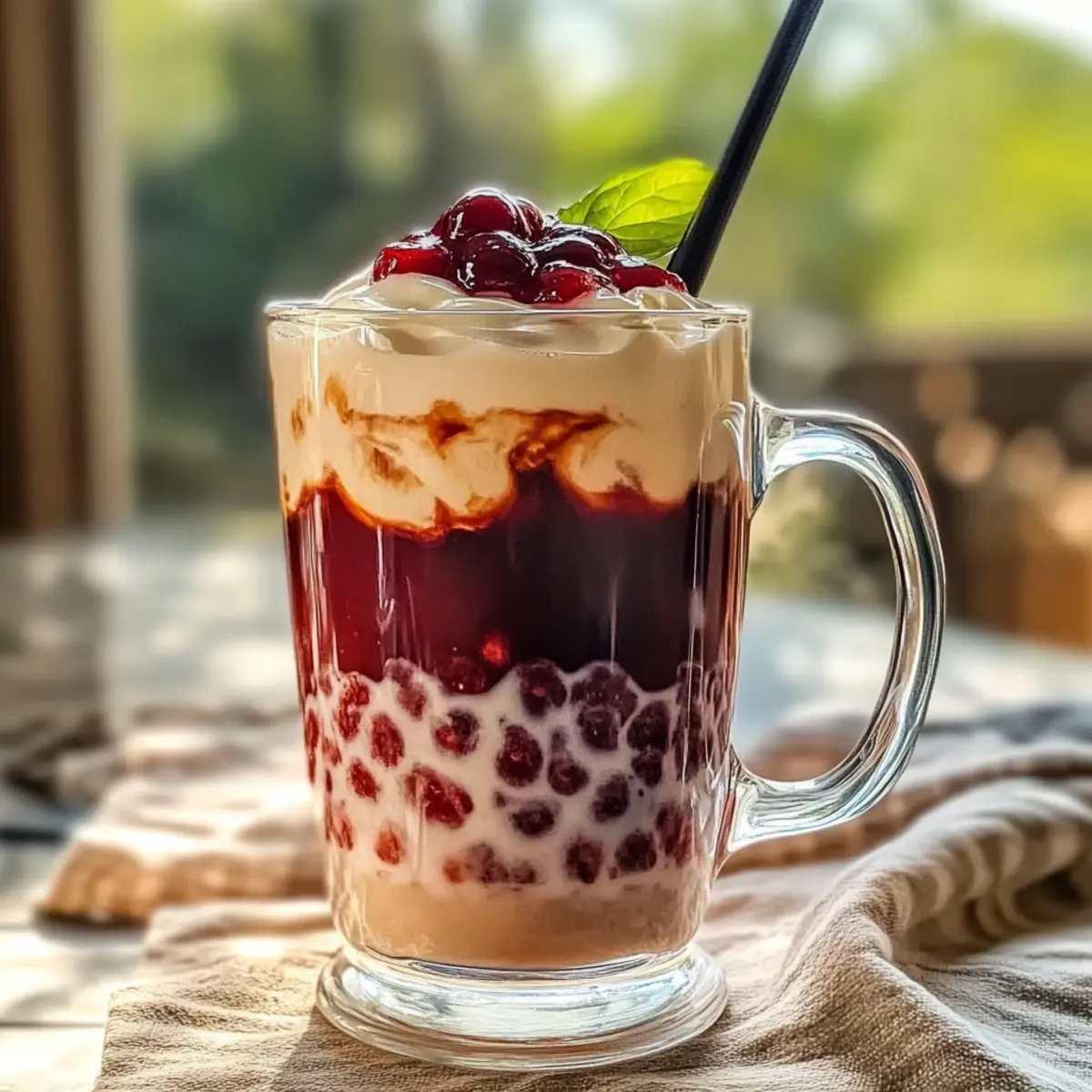 Kirsche Vanille Earl Grey Tee für Gemütliche Momente
