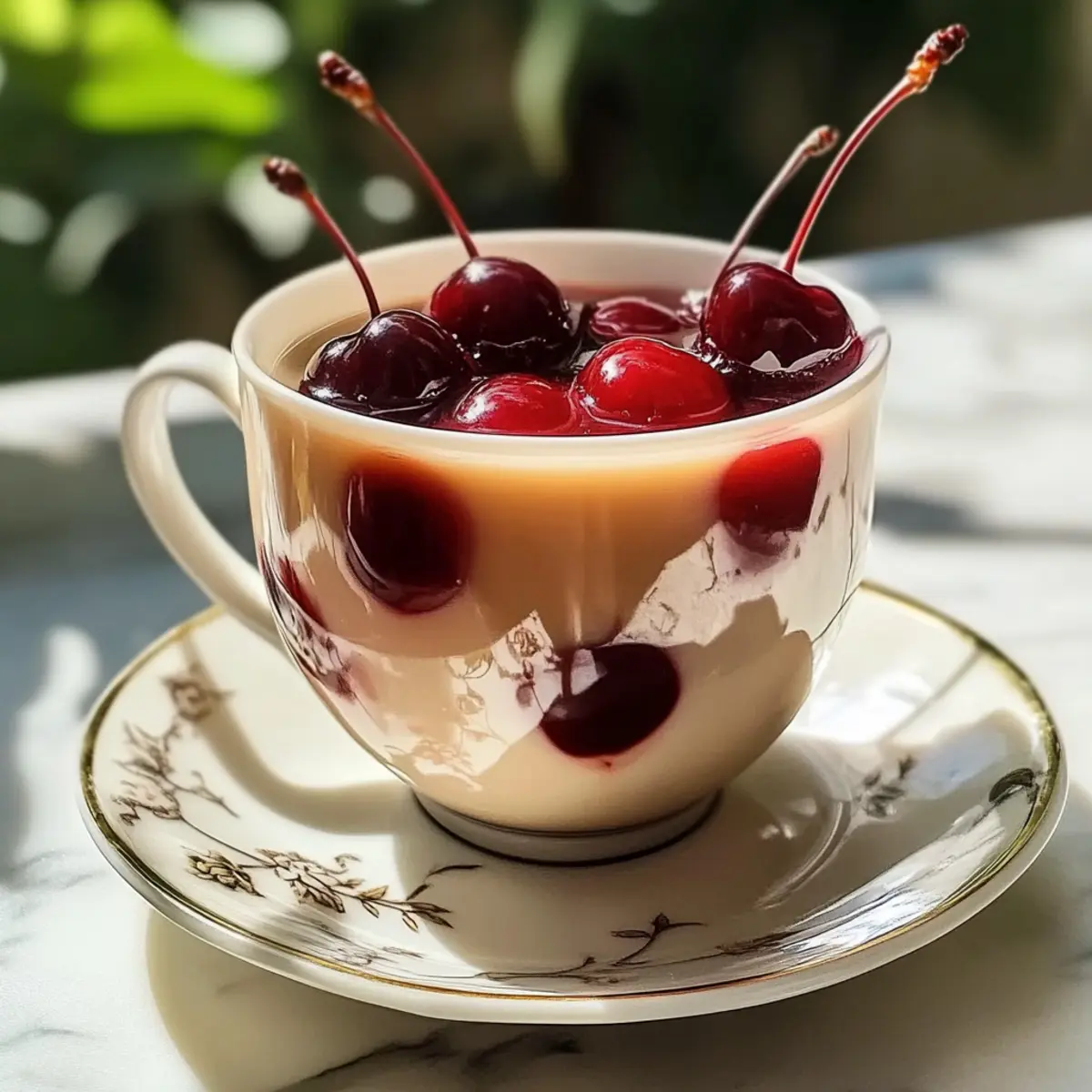 Kirsche Vanille Earl Grey Tee für gemütliche Momente