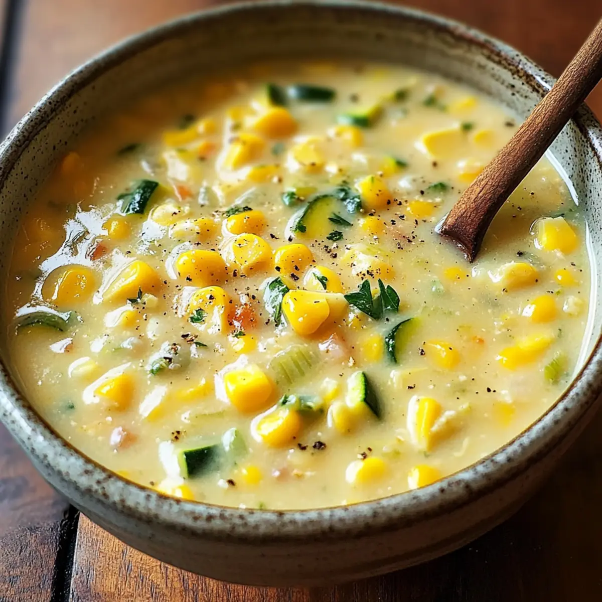 Mais- und Zucchini-Eintopf für den Sommergenuss