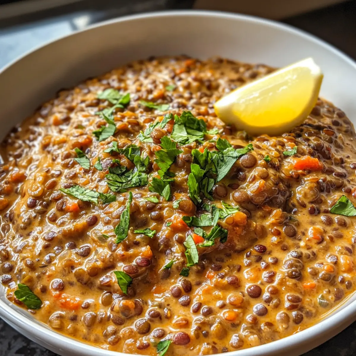 Cremige Linsen – Schnelles und gesundes Rezept