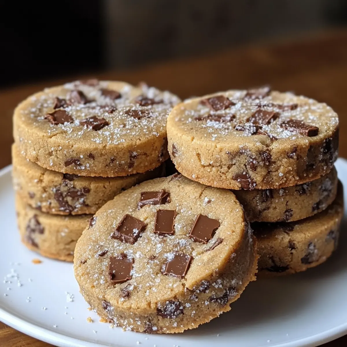 Espresso-Kekse mit Toffee-Stücken für Kaffeeliebhaber