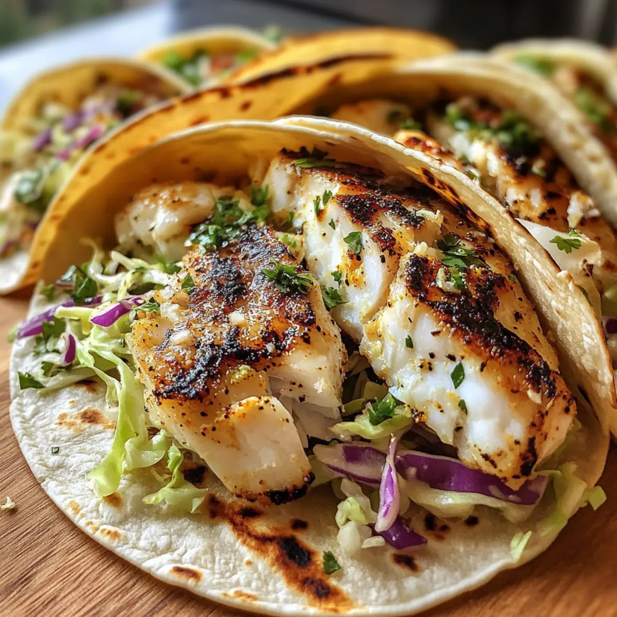 Gegrillte Fisch-Tacos in 25 Minuten zubereiten