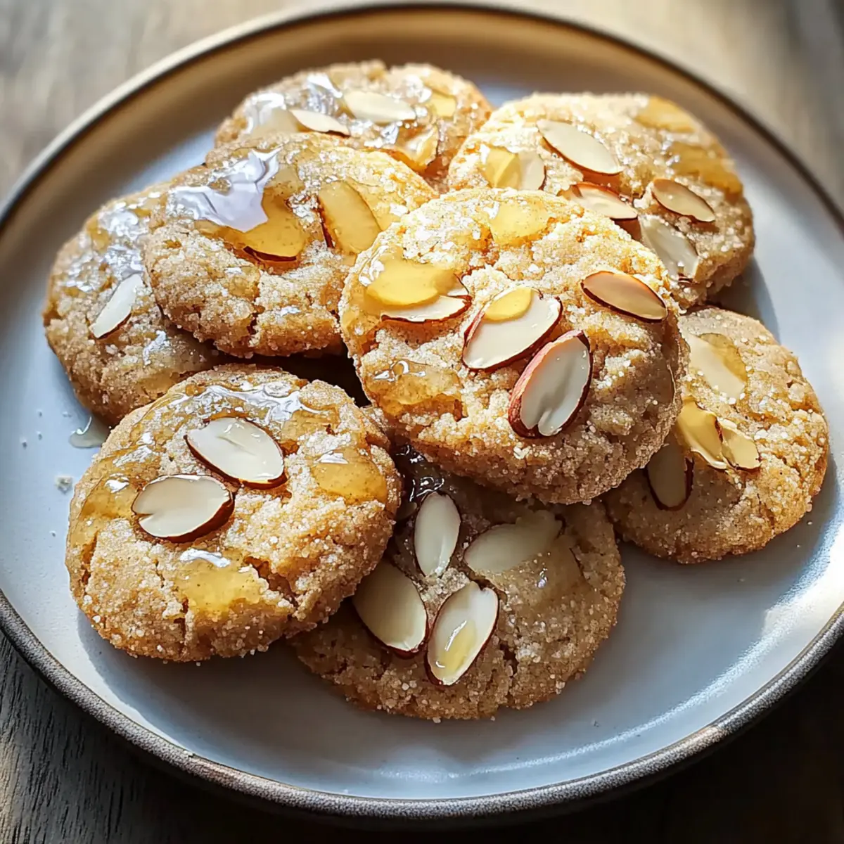 Honig-Mandel-Grießkekse ganz einfach selbst gebacken