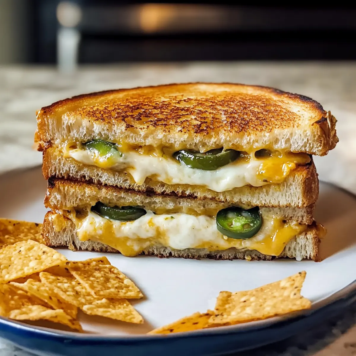 Jalapeño Popper Grilled Cheese Sandwich Freude