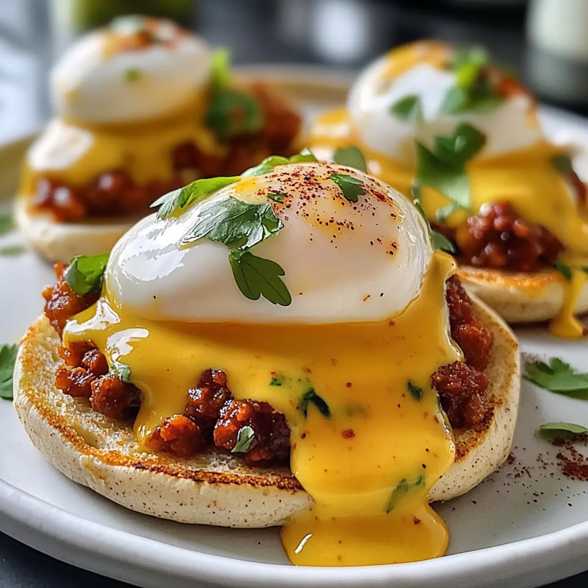 Mexikanische Eier Benedikt: Frühstücksgenuss pur