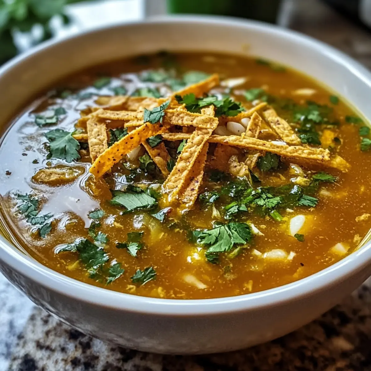 Mexikanische Knoblauchsuppe für Herz und Seele