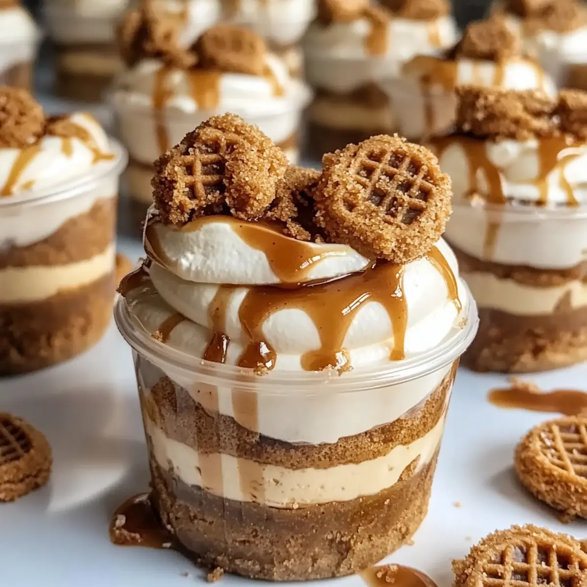 No-Bake Biscoff-Käsekuchenförmchen für jeden Anlass