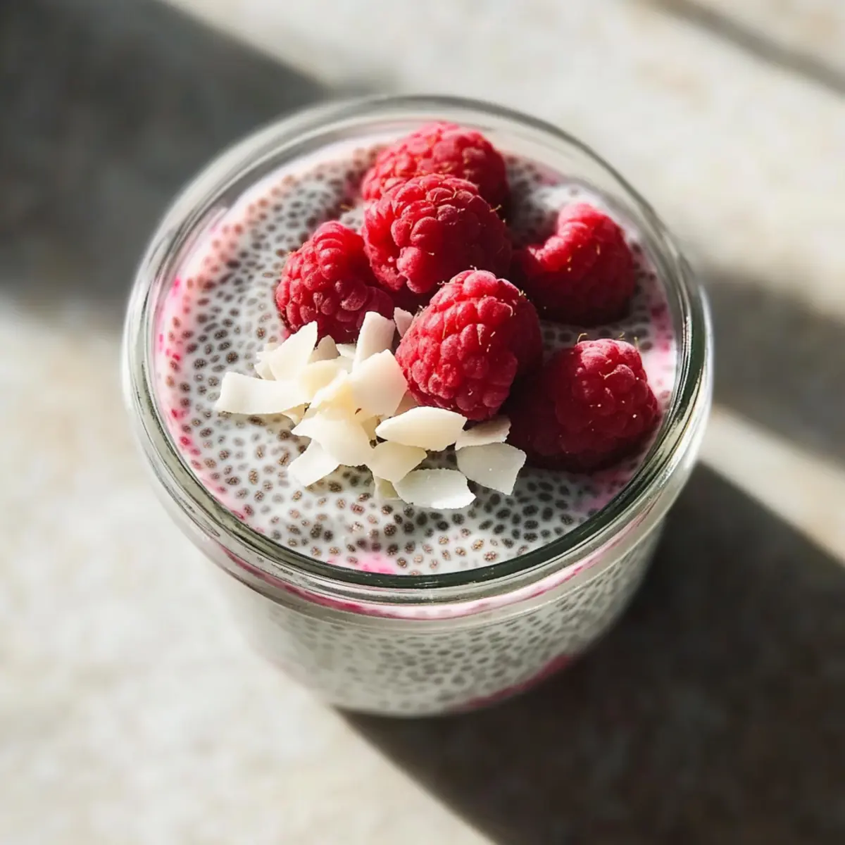 Himbeer-Chia-Pudding für gesunde Genussmomente