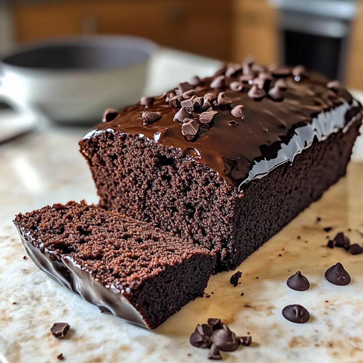 Saftiger Schokokuchen Kastenform für Schokoladenliebhaber