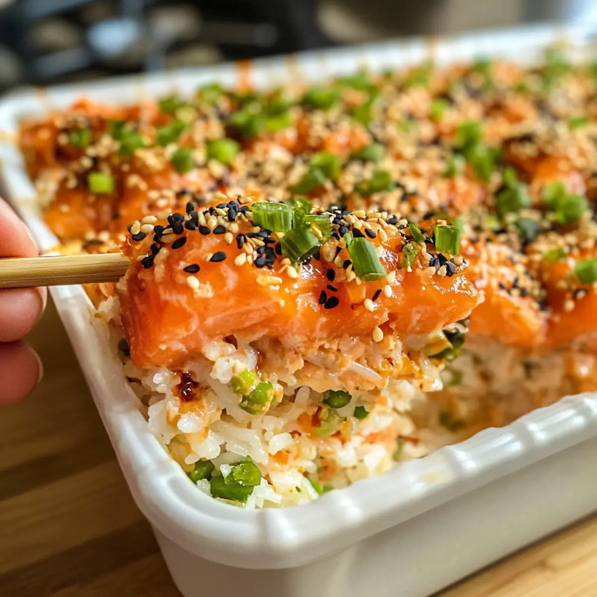 Lachs Sushi Auflauf: Einfach und Lecker für die Familie