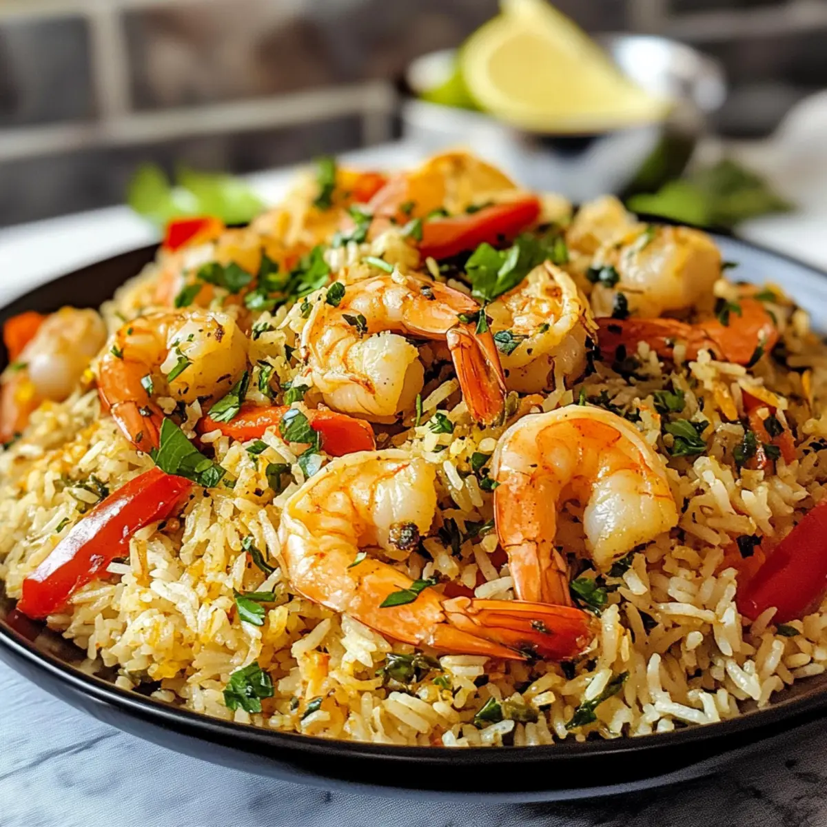 Shrimp Reis mit Kräutern: Gesund und Lecker