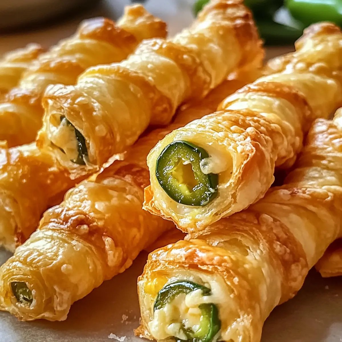 Würzige Jalapeño-Popper-Drehtwists für jeden Anlass
