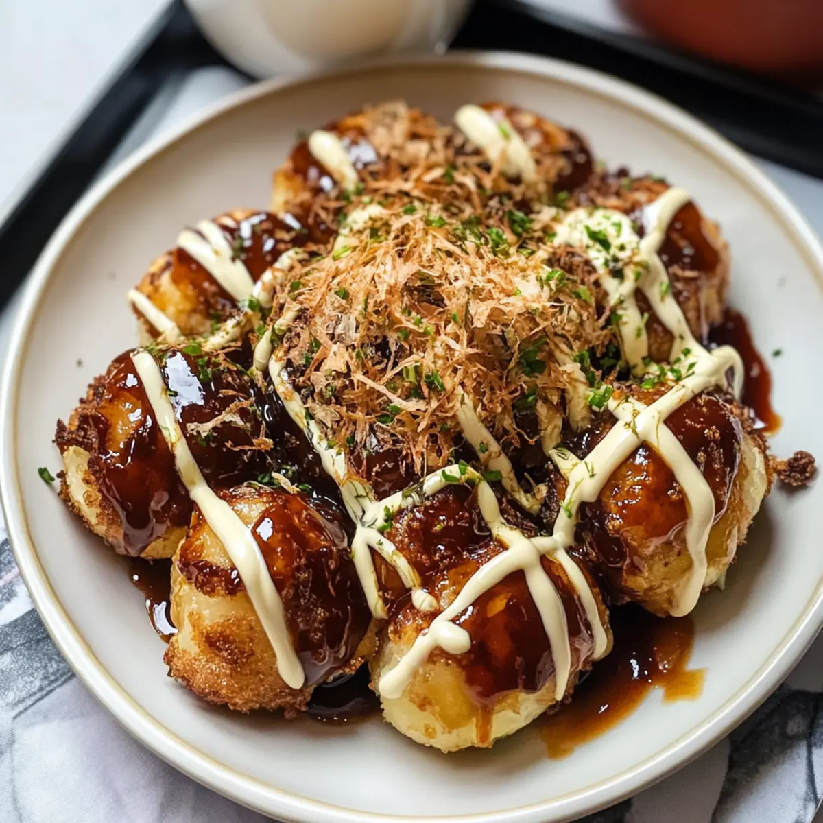 Takoyaki – Schnelle und leichte octopus Bällchen