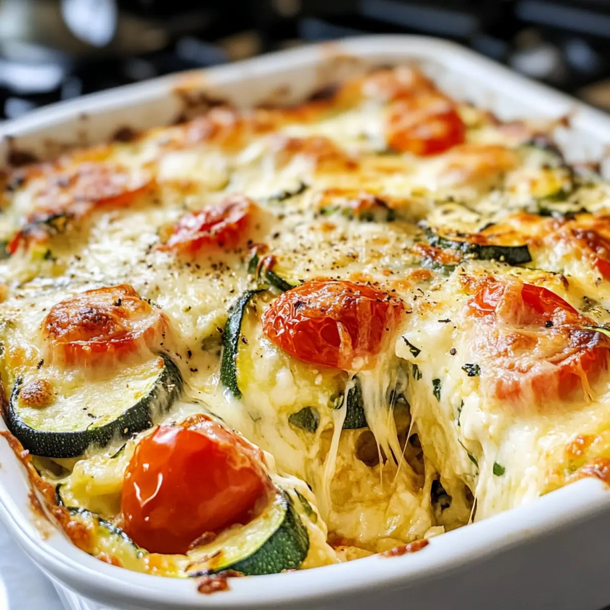 Gebratene Zucchini und Käse in 30 Minuten genießen