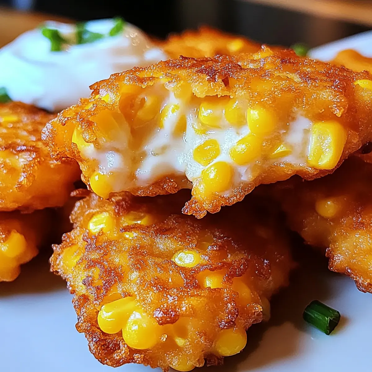 Käse-Mais-Puffer – Knusprige Genussmomente