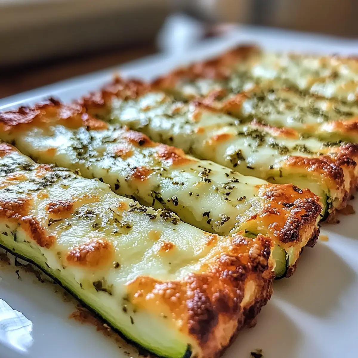 Käse-Zucchini-Brotsticks für den perfekten Snack