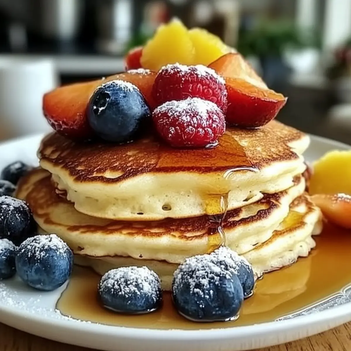 Hüttenkäse-Pfannkuchen: Proteinreicher Frühstücksgenuss