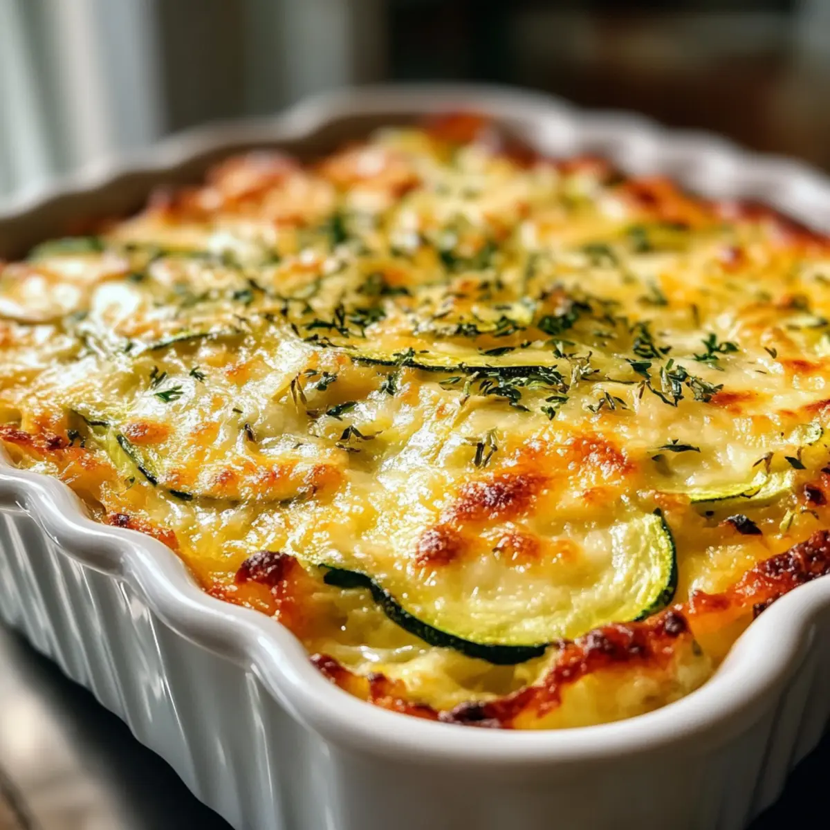 Cremiger Zucchini Auflauf – Gesund und einfach zubereitet