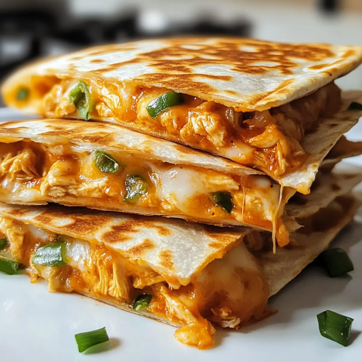 Knusprige Hähnchen-Quesadillas für den perfekten Abend