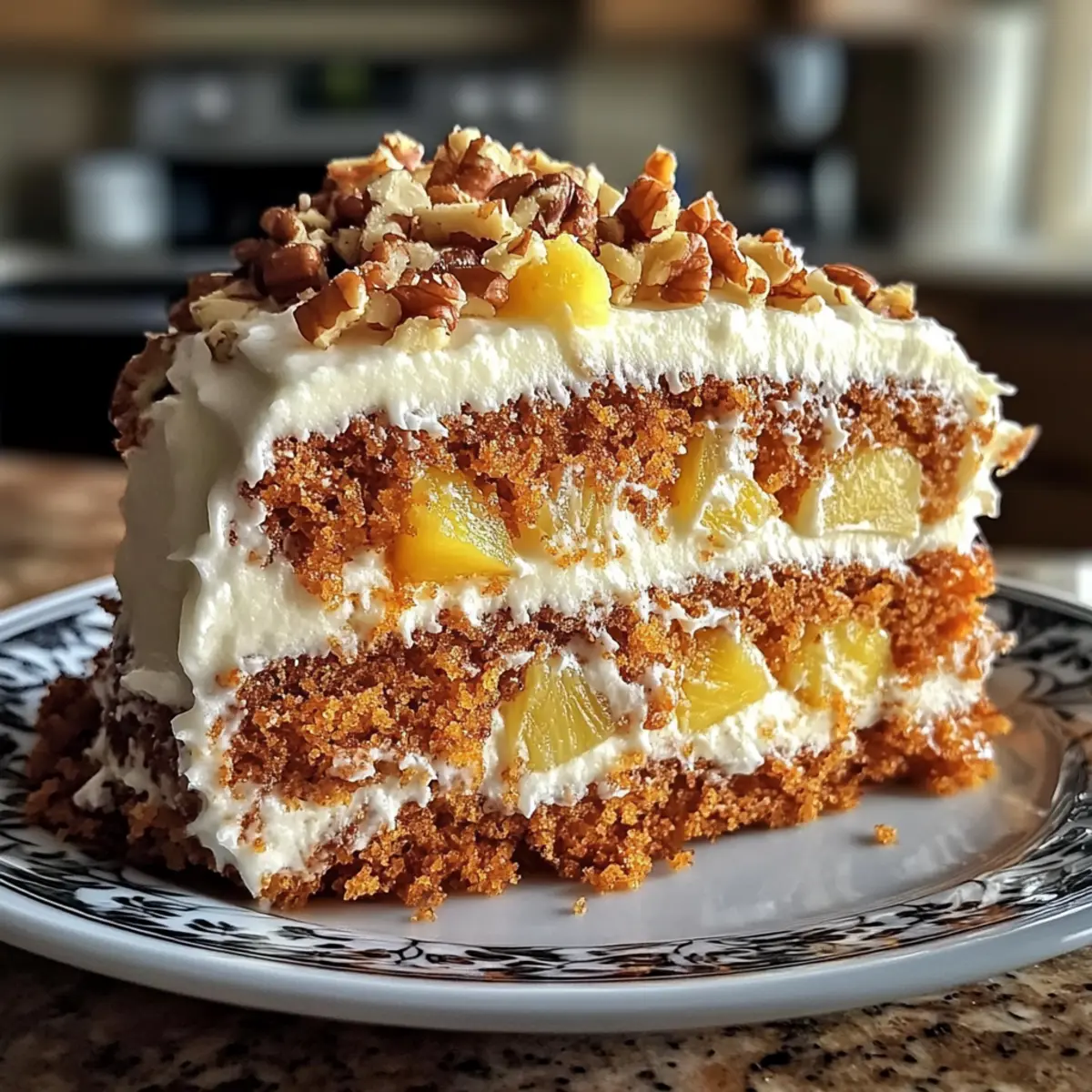 Hawaiian Karotten-Ananas-Kuchen ganz einfach selbst machen