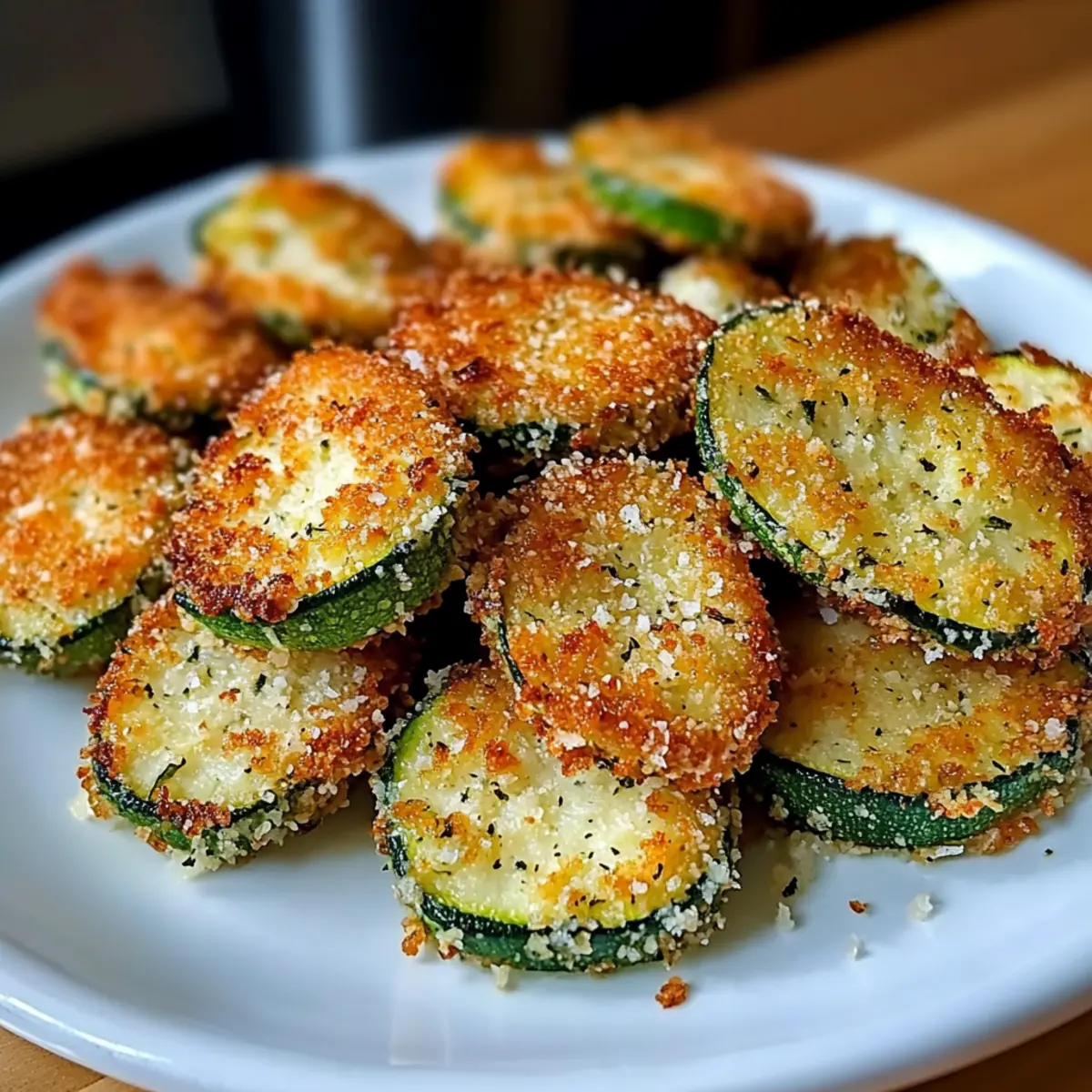 Knusprige Zucchini-Bissen für perfekte Snacks