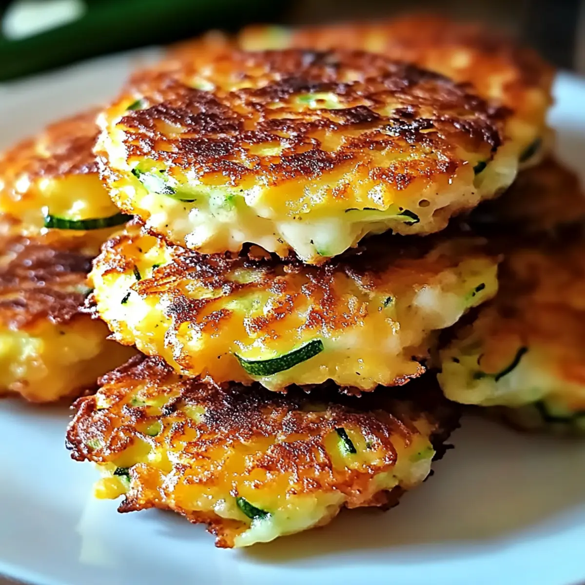 Knusprige Zucchini-Käse-Puffer für jeden Anlass