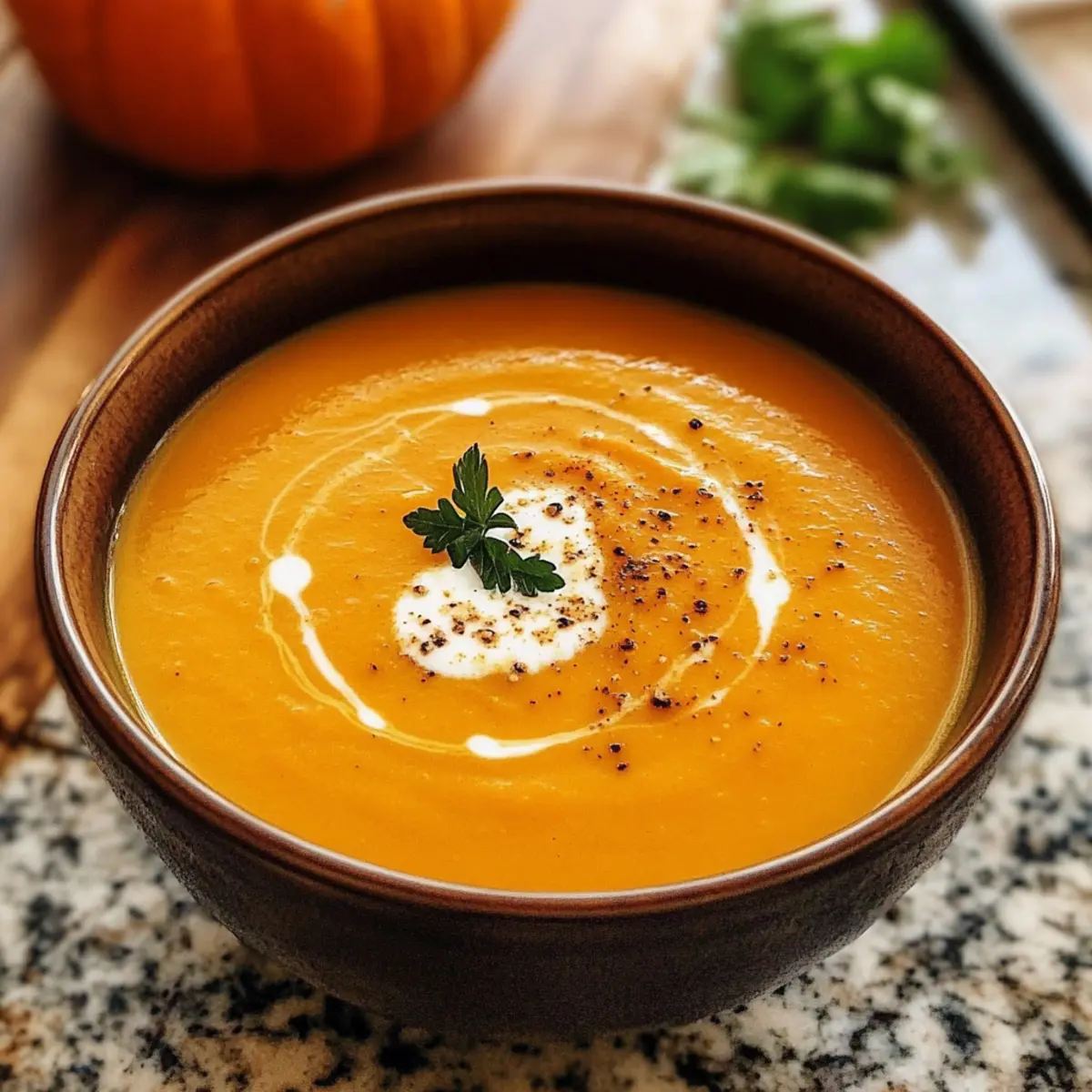 Omas Kürbissuppe: Ein herzhaftes Herbstvergnügen