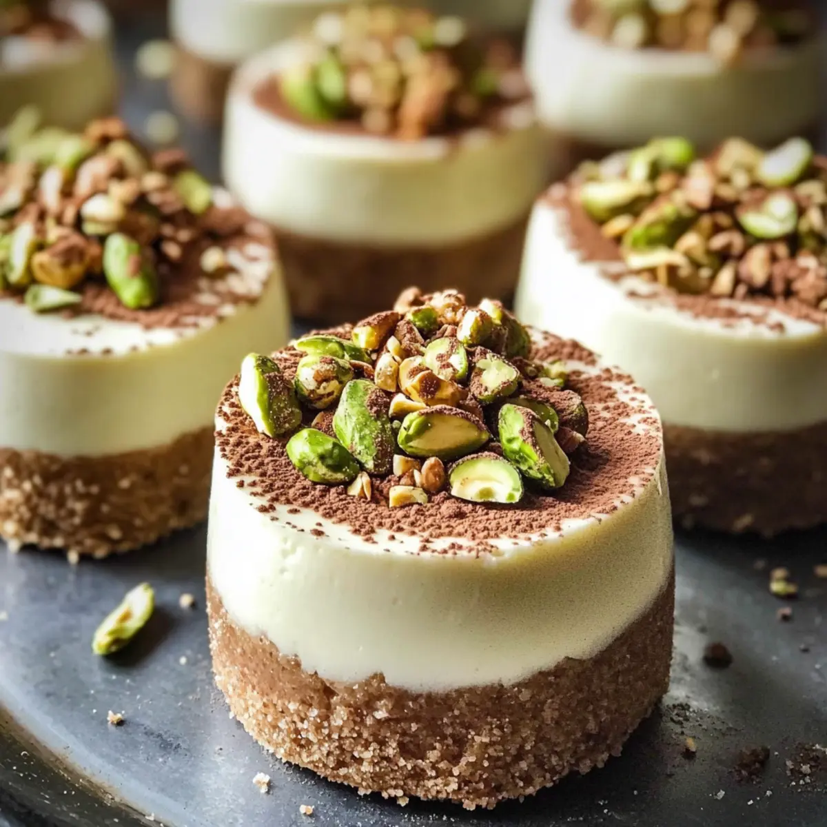 Pistazienkaffee-Käsekuchen ohne Backen entdecken