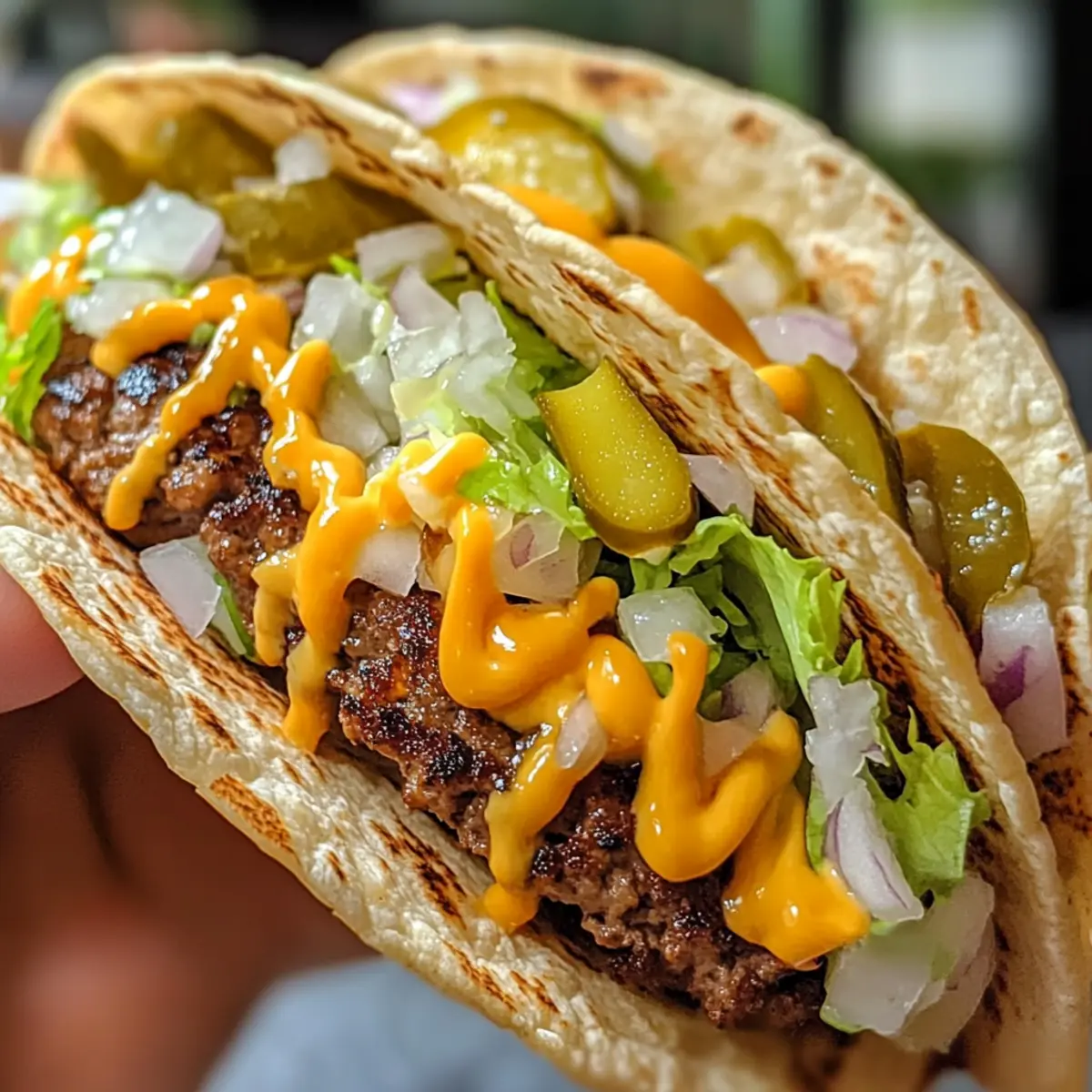 Smash Burger Tacos: Ein Genuss für Burgerliebhaber