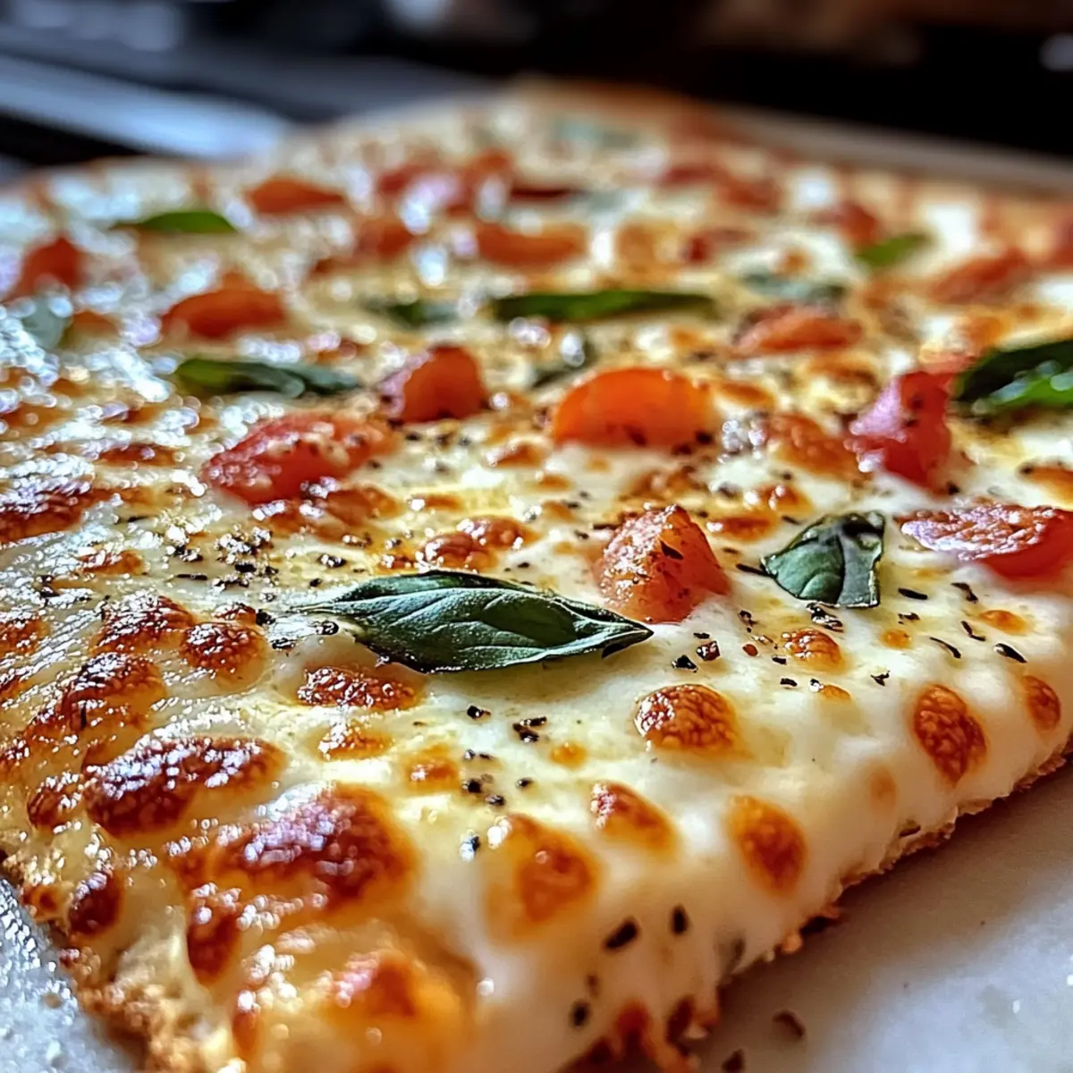 3-Zutaten Hüttenkäse Pizza für schnellen Genuss