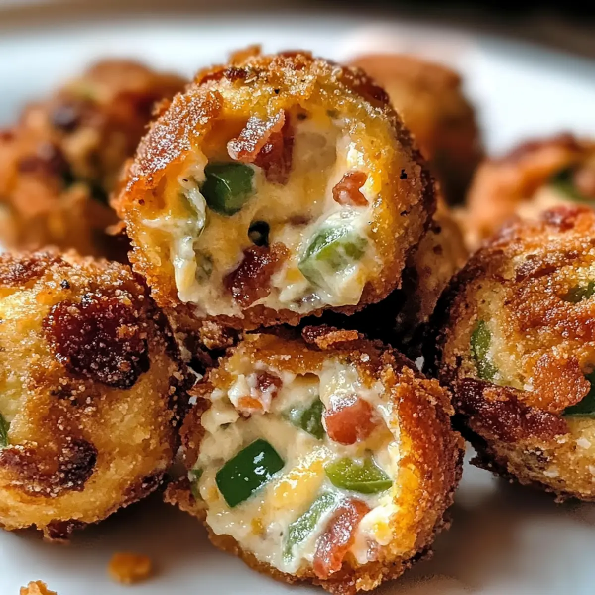Bacon Jalapeño Popper Käsebällchen für jeden Anlass
