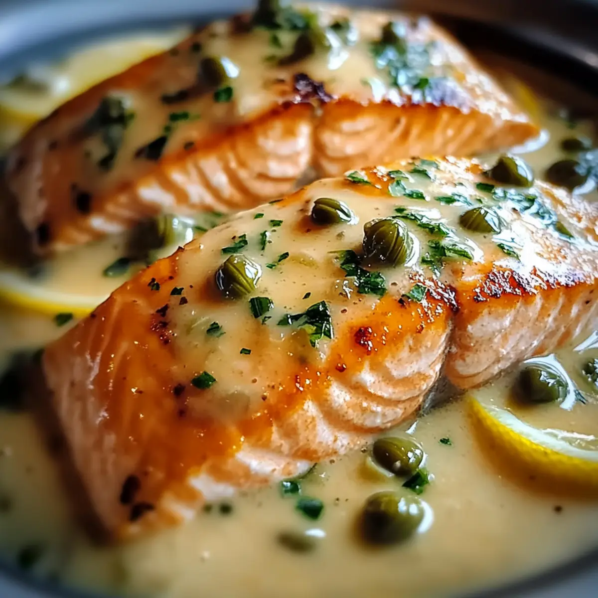 Cremiger Zitronenlachs für deftige Genussmomente
