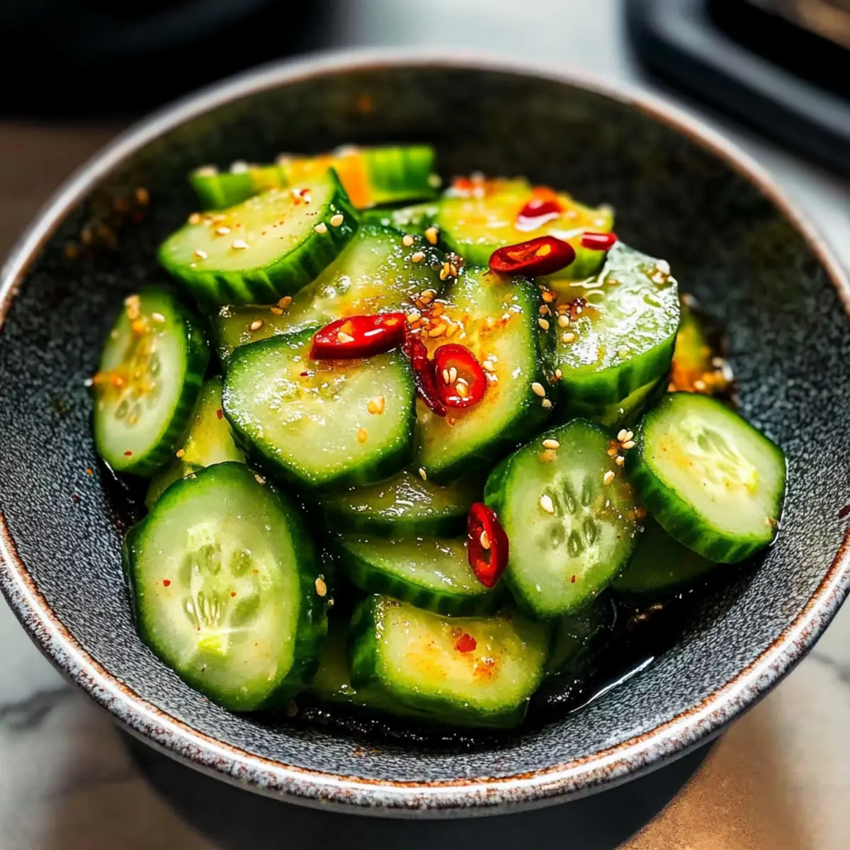 Din Tai Fung Gurkensalat einfach selbst machen