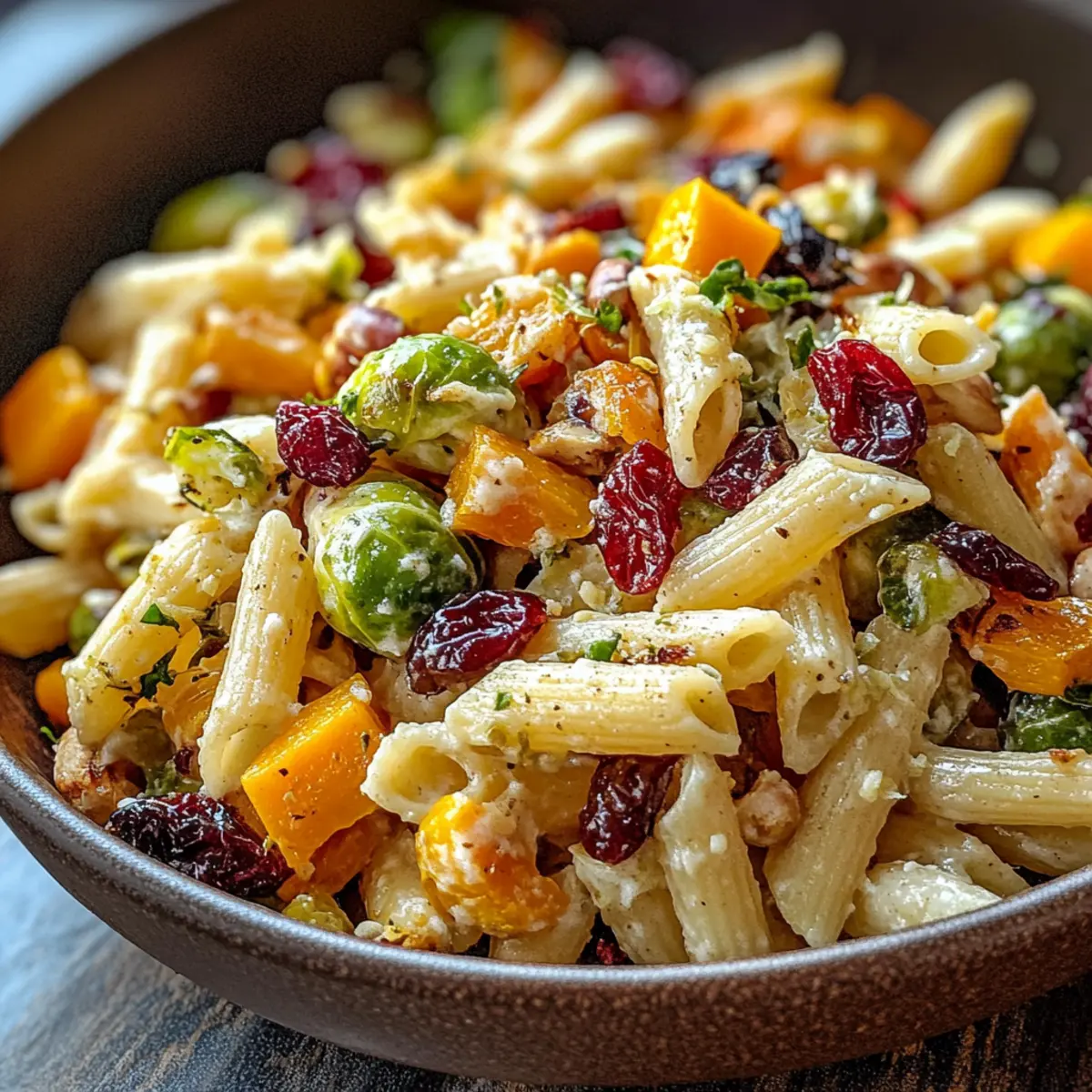 Ernte Pasta Salat mit geröstetem Gemüse