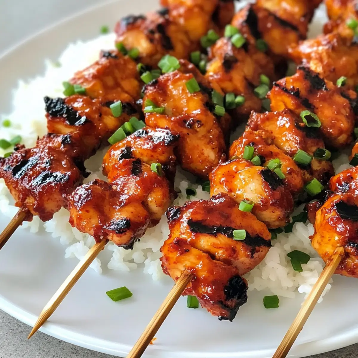 Koreanische Hähnchenspieße – Einfach und lecker grilling